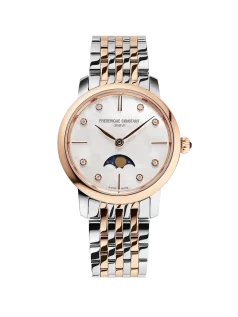 Classics Slimline Ladies Moonphase FC-206MPWD1S2B