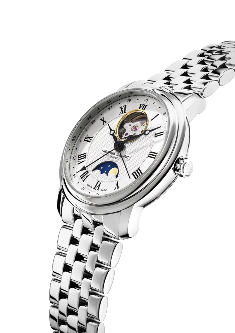 Classics Heart Beat Moonphase Date FC-335MC4P6B2